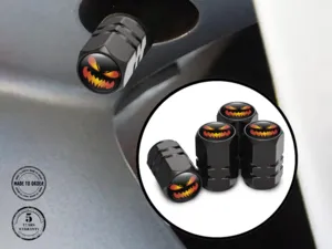 Wheel Valve Stem Caps for Motorcycles Alloy Design